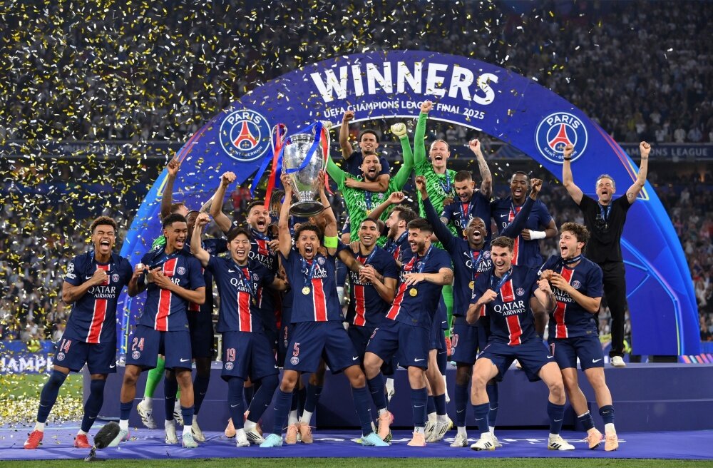 باريس سان جيرمان يكتسح إنتر ميلان ويتوج بطلاً لدوري أبطال أوروبا للمرة الأولى!