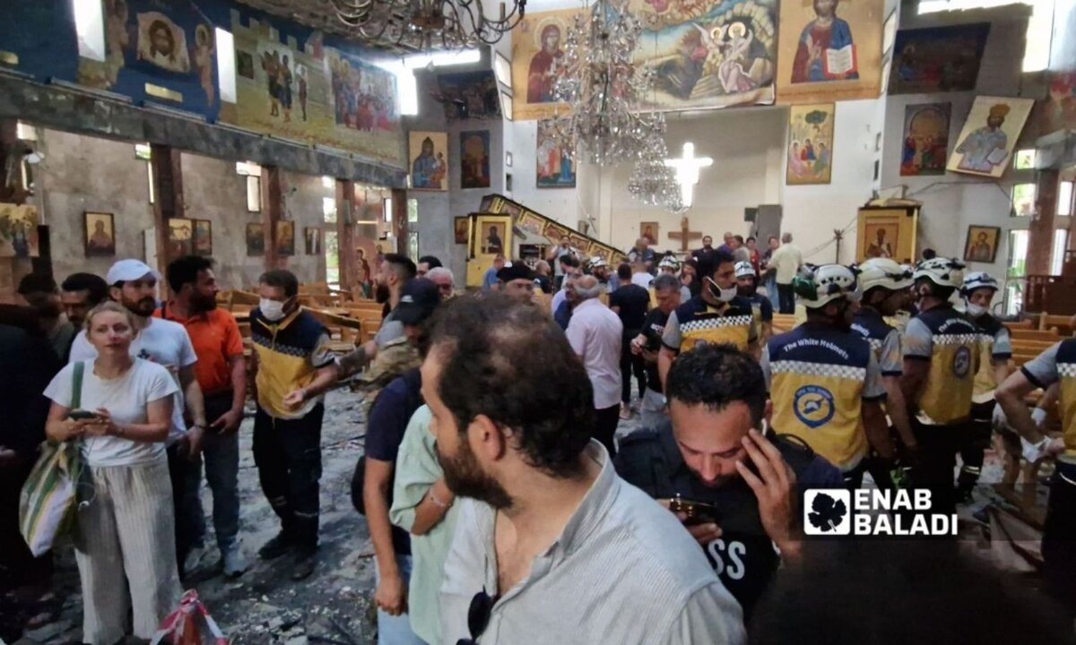 دمشق تحت وقع التفجير: انتشار أمني مكثف بعد استهداف كنيسة الدويلعة