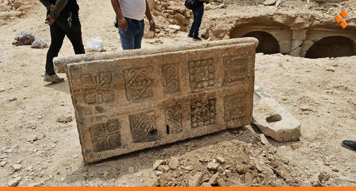 كنز تاريخي في إدلب: اكتشاف مقبرة بيزنطية عمرها 1500 عام بمعرة النعمان