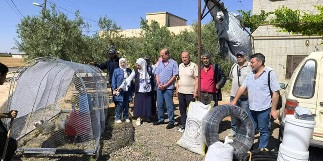 حمص: 170 مزارعاً يستفيدون من منحة الزراعة التجددية لتحسين خصوبة التربة
