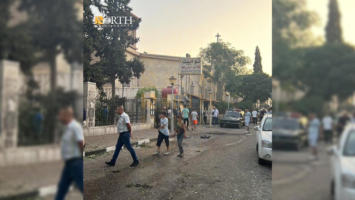 تفاصيل تفجير كنيسة مار إلياس بدمشق: المشفى الفرنسي يستقبل 23 مصاباً