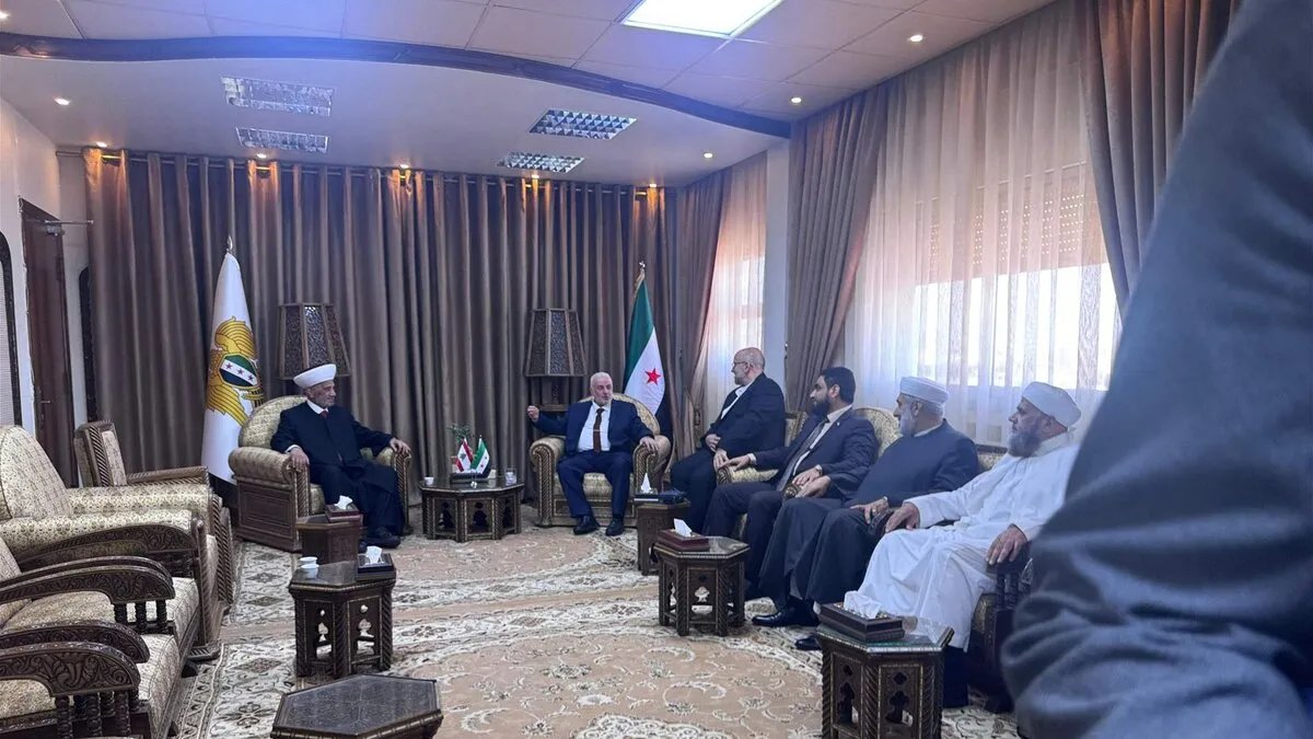 وزير الأوقاف السوري ومفتي لبنان يؤكدان على التعاون المشترك في دمشق