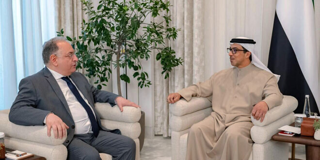 الإمارات وسوريا تبحثان تعزيز التعاون المالي والمصرفي والتجاري في أبو ظبي