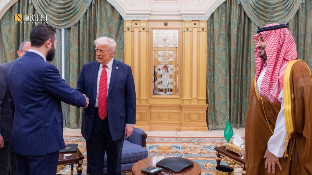 حدث تاريخي في الرياض: أول لقاء بين رئيس أمريكي ورئيس سوري منذ 25 عاماً