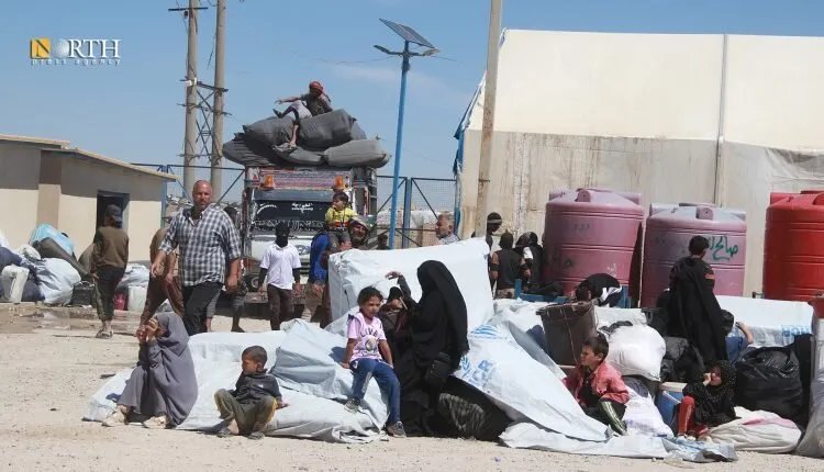 زيارة مفاجئة: وفد حكومي سوري والتحالف الدولي يبحثان أوضاع السوريين في مخيم الهول