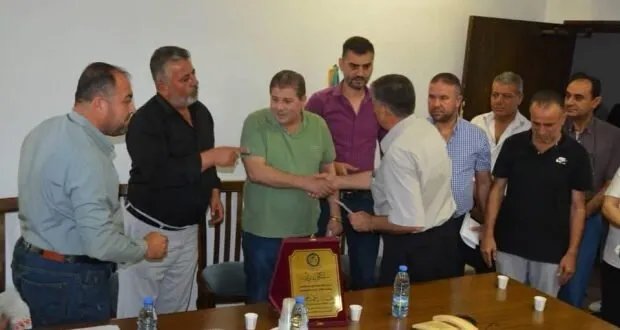 اتحاد عمال طرطوس يكرم عمال الشركة العامة لتوليد بانياس بمناسبة عيد الأضحى
