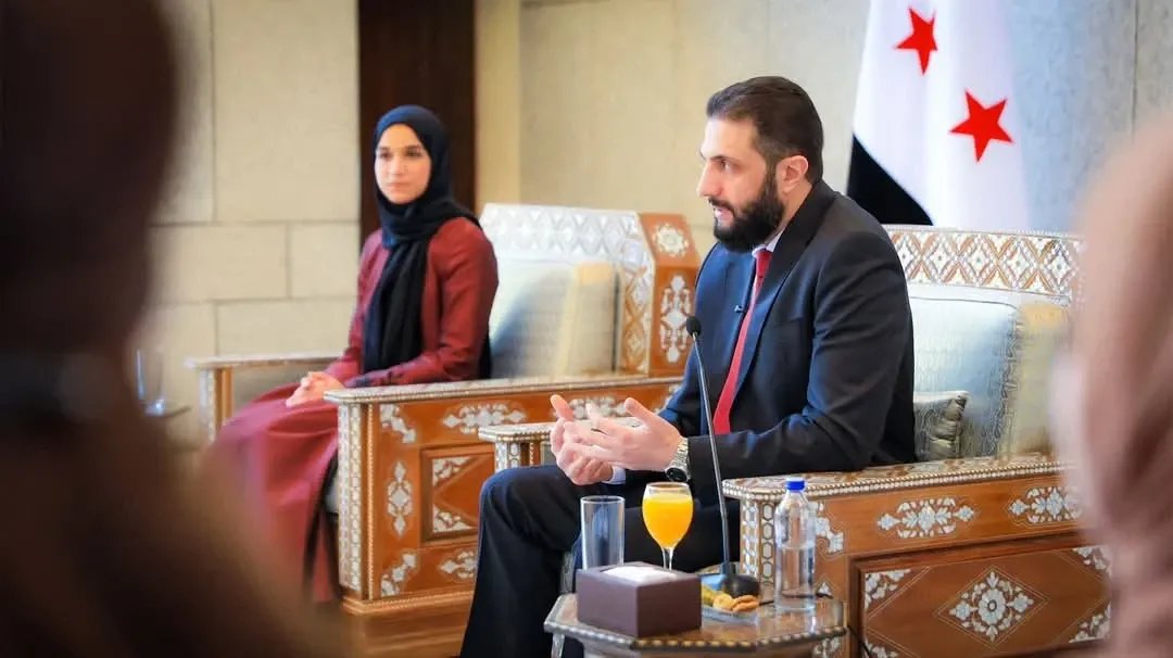 الرئيس الشرع: المرأة السورية.. عمود الثورة وشريك أساسي في إعادة الإعمار