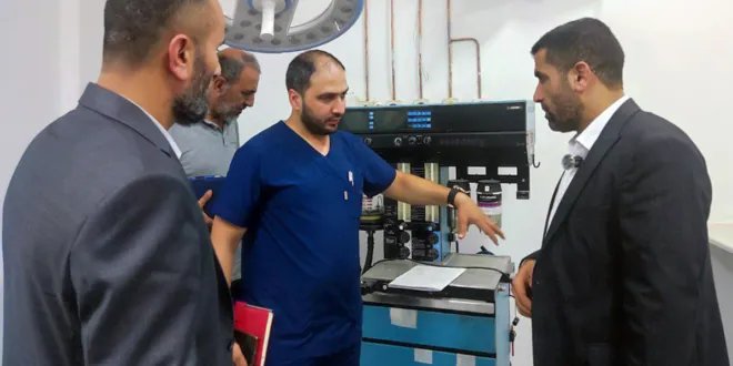 دير الزور: افتتاح قسم غسيل الكلى في مشفى الميادين يخفف معاناة المرضى