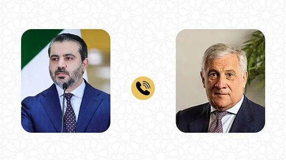 وزيرا خارجية سوريا وإيطاليا يبحثان هاتفياً العلاقات الثنائية وتطورات الأوضاع في المنطقة