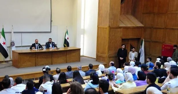 وزير الإعلام يحث طلاب الإعلام على التدريب العملي استعداداً لمرحلة الانفتاح الإعلامي في سوريا