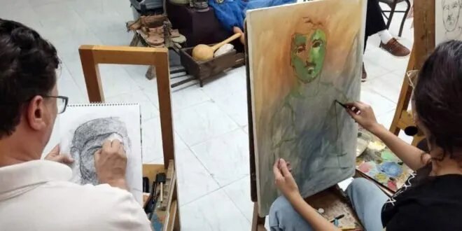 اتحاد الفنانين التشكيليين يطلق ورشة "وجوه سورية برؤية معاصرة" دعماً للمواهب الشابة