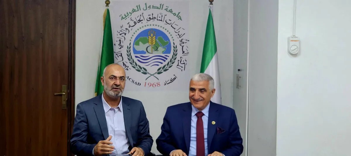 أكساد ومحافظ دير الزور يبحثان آفاق التعاون لتنمية زراعية مستدامة في المحافظة
