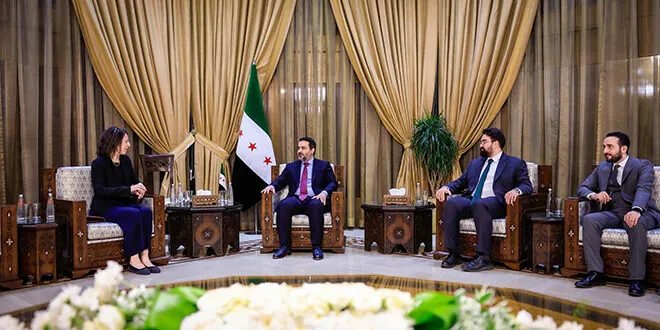 سوريا والمملكة المتحدة تستكشفان آفاق التعاون المشترك في شتى الميادين