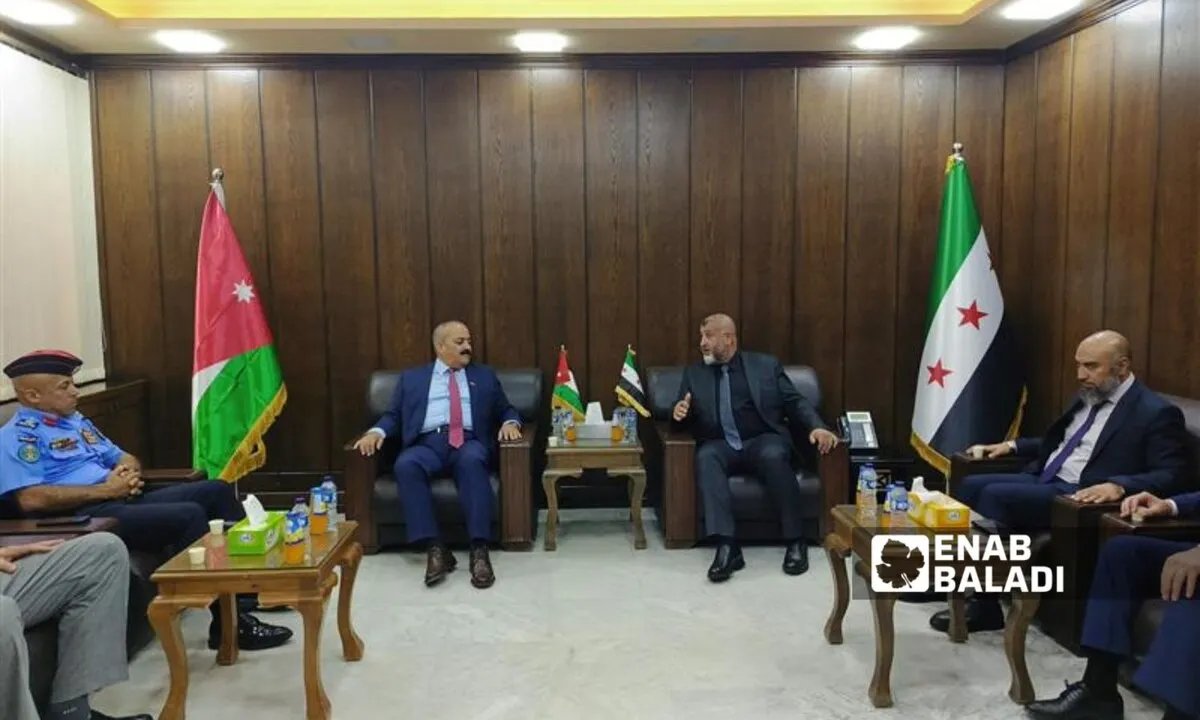 درعا وإربد نحو التوأمة: مباحثات لتعزيز التعاون الاقتصادي وتسهيل الاستثمار