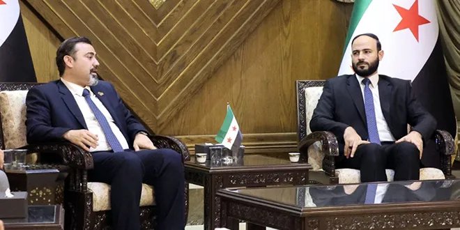 وزير التربية ومحافظ حلب يناقشان خطط تطوير التعليم وإعادة تأهيل المدارس