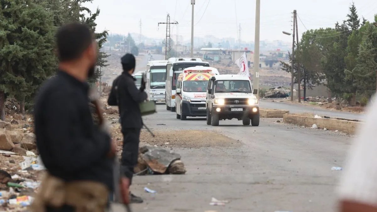 تنفيذًا لاتفاق وقف إطلاق النار: نقل 300 شخص من عائلات البدو من السويداء إلى درعا