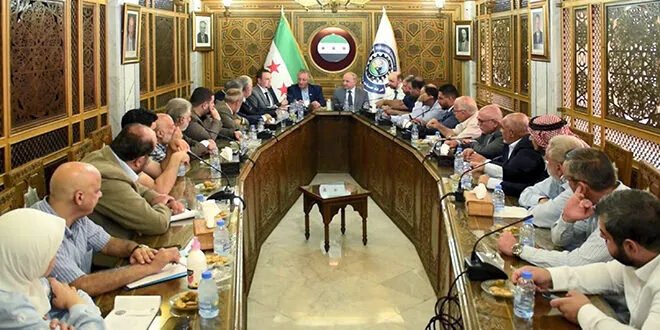 سوريا والأردن تبحثان تعزيز التعاون الاقتصادي والاستثماري في دمشق