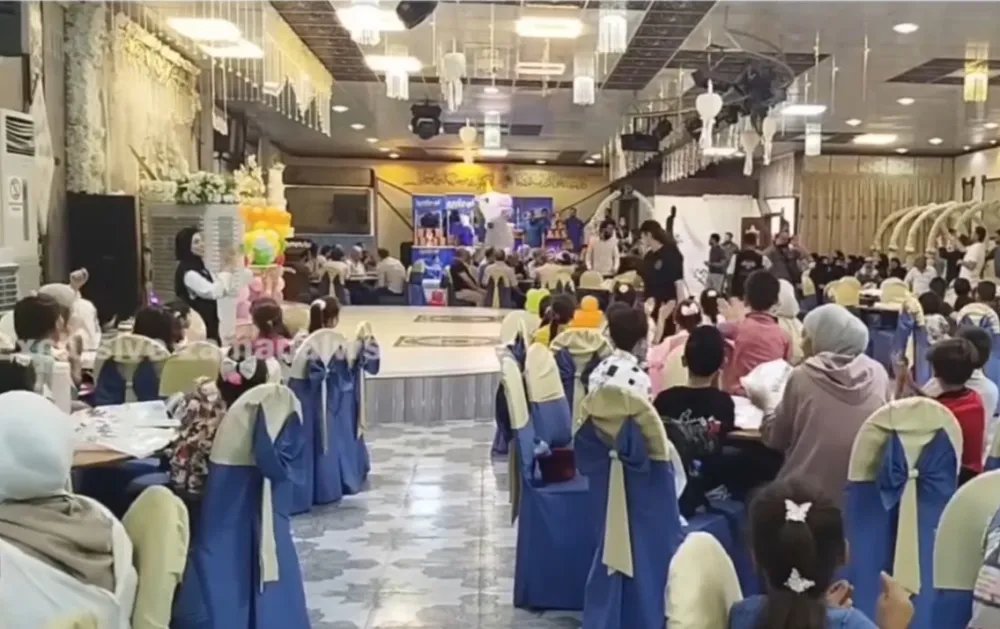 وزارة الثقافة تحتفي بأطفال الشهداء في زملكا بفعالية ترفيهية وثقافية