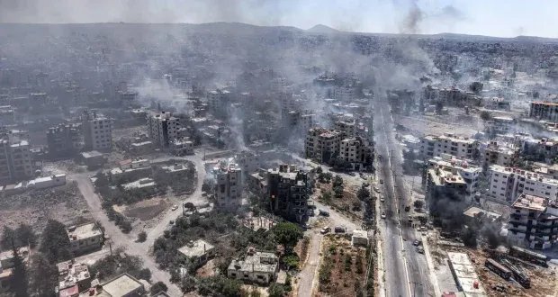 إعادة فتح ممر بصرى الشام الإنساني في السويداء بعد تأمين المنطقة