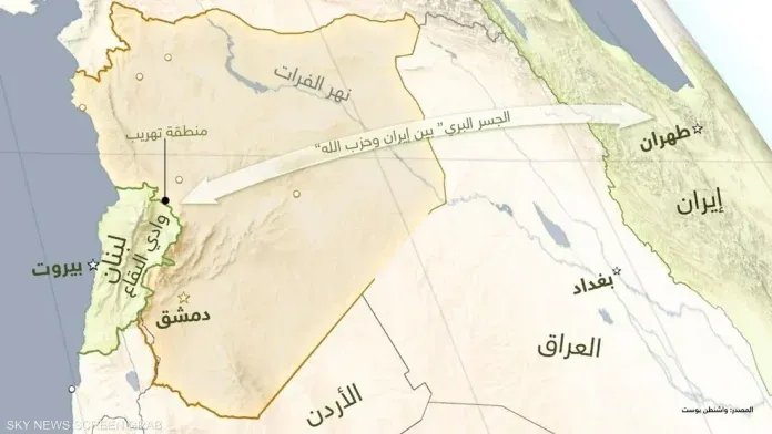 سوريا تسعى لوقف تهريب الأسلحة الإيرانية: هل تنجح الحكومة الجديدة في القضاء على "الجسر البري"؟