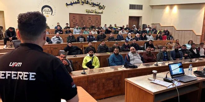 تأهيل الكوادر الوطنية: اختتام ناجح لدورة مدربي وحكام المواي تاي في دمشق