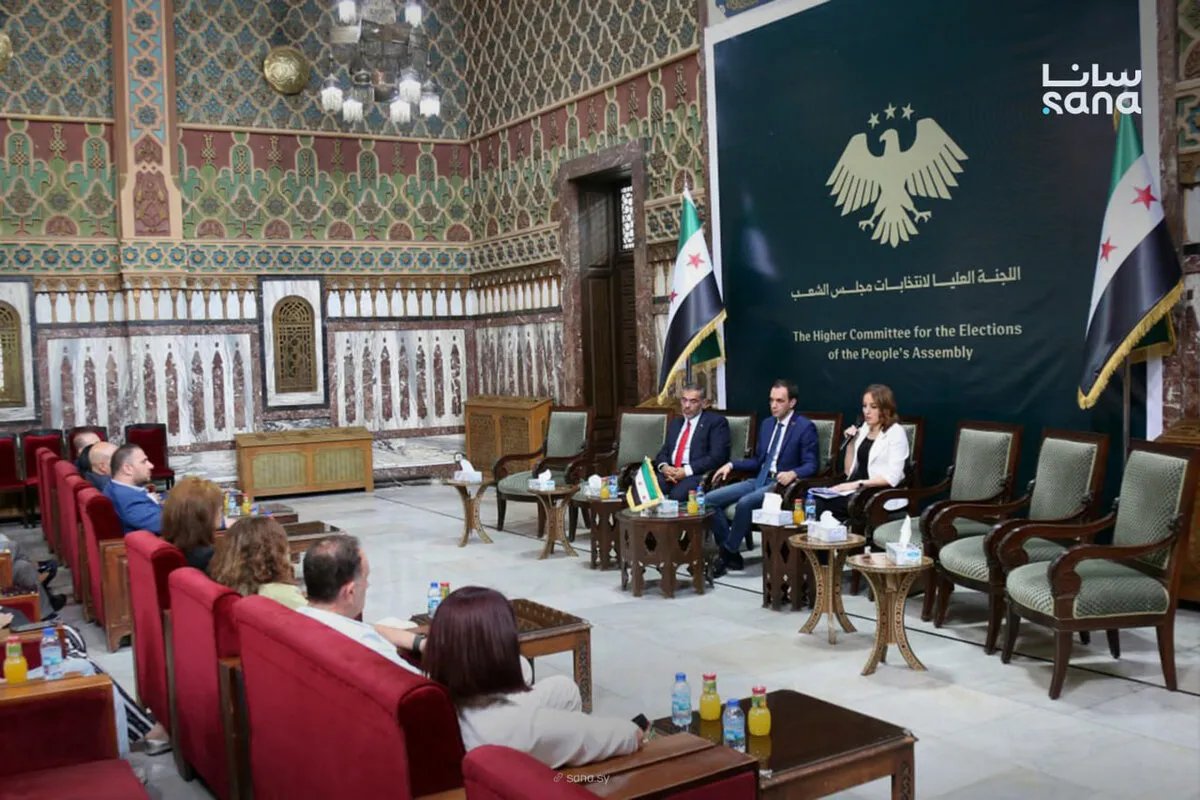 اللجنة العليا للانتخابات تحدد الأساس القانوني لتوزيع مقاعد مجلس الشعب السوري