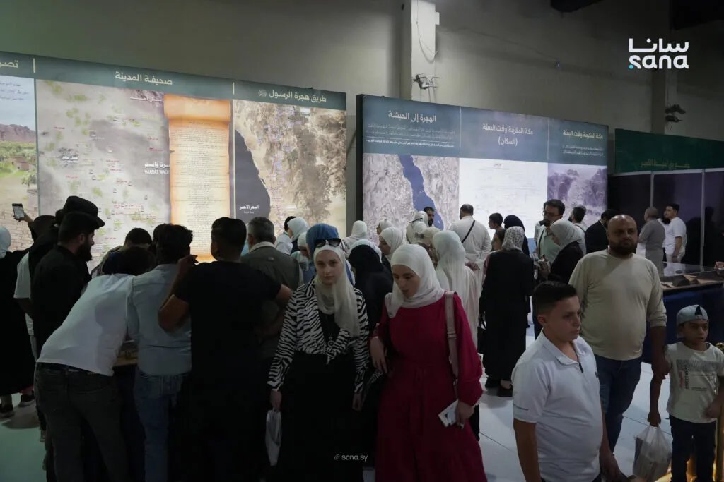 وزارة الأوقاف تحصد إقبالاً واسعاً في أول مشاركة لها بمعرض دمشق الدولي