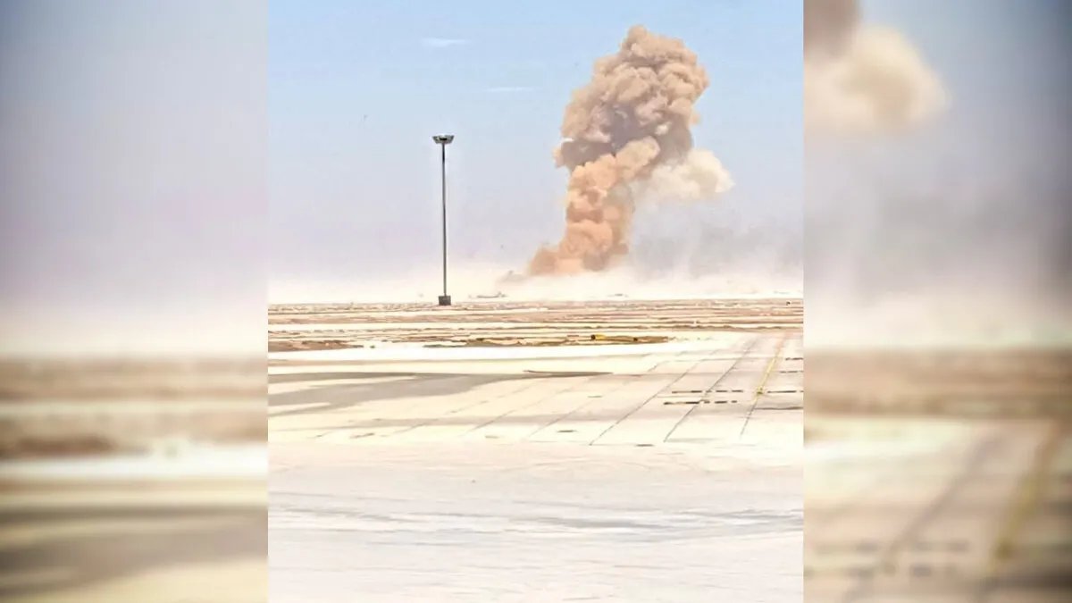 الداخلية السورية توضح سبب دوي الانفجارات قرب مطار دمشق وتؤكد: ناجمة عن مخلفات الحرب