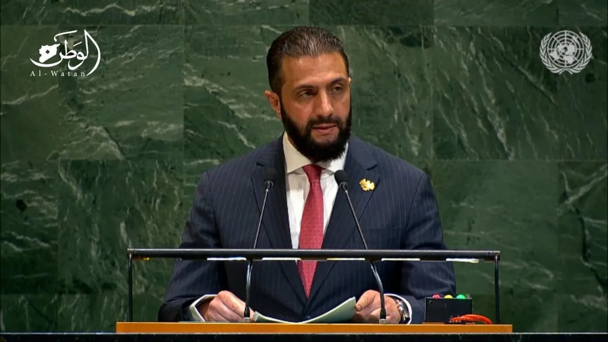 الرئيس الشرع من الأمم المتحدة: سوريا تبني دولة جديدة أساسها القانون والحقوق