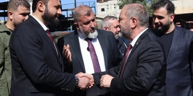 محافظ درعا يبحث مع القائم بأعمال السفارة التركية الوضع الإنساني وسبل المساعدة