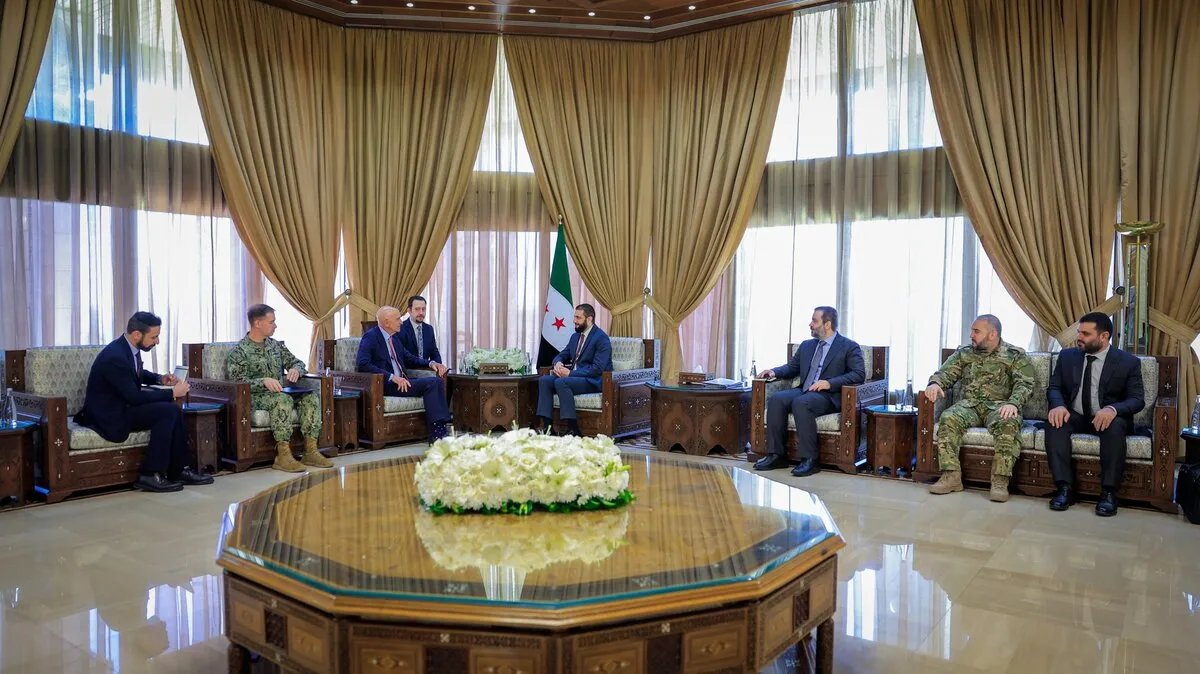 الرئاسة السورية تكشف تفاصيل لقاء الشرع مع مسؤولين أمريكيين كبار