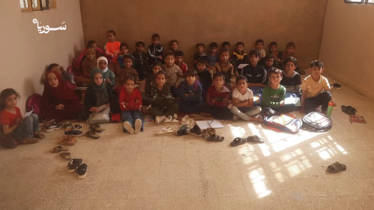 كارثة تعليمية في ريف حلب الجنوبي: مدارس تفتقر لأبسط التجهيزات مع بداية العام الدراسي