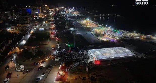 طرطوس تستقبل مهرجان نهاية الصيف بمشاركة واسعة من الشركات السورية