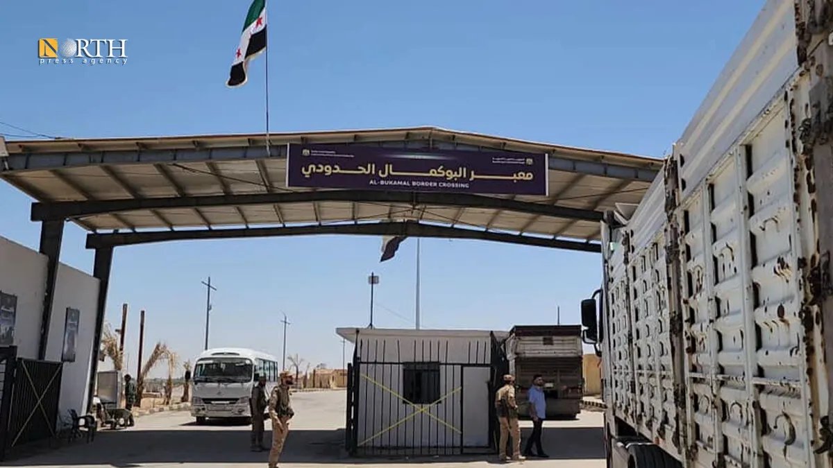 إغلاق مؤقت لمعبر البوكمال – القائم الحدودي بين سوريا والعراق بعد استهداف مسافرين عراقيين