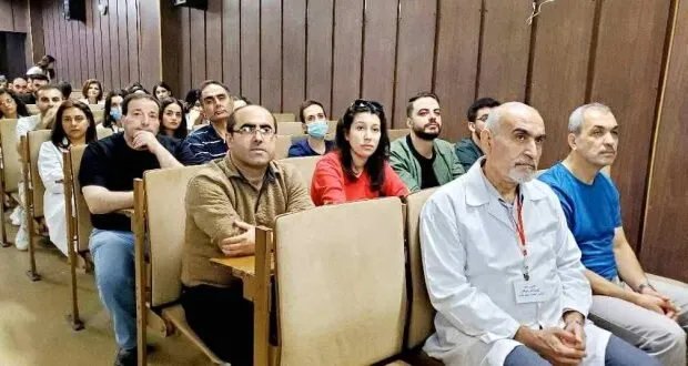 المشفى الوطني في طرطوس ينظم يوماً علمياً لقسم أمراض الرأس والعنق ضمن خطة التعليم الطبي المستمر