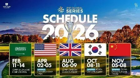 صندوق الاستثمارات العامة وجولف السعودية يطلقان سلسلة عالمية موسعة للجولف النسائي في 2026