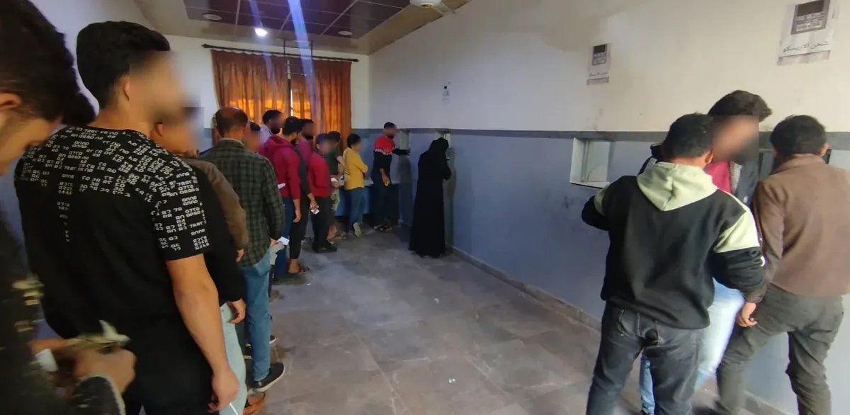 أزمة في إعزاز: ازدحام خانق على شحن بطاقات الكهرباء بسبب "الكرت الصيني"