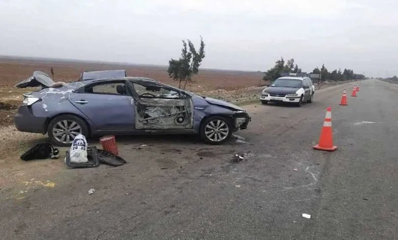 فاجعة على طريق حمص-دمشق: مصرع عائلة كاملة في حادث مروع بوادي النصارى