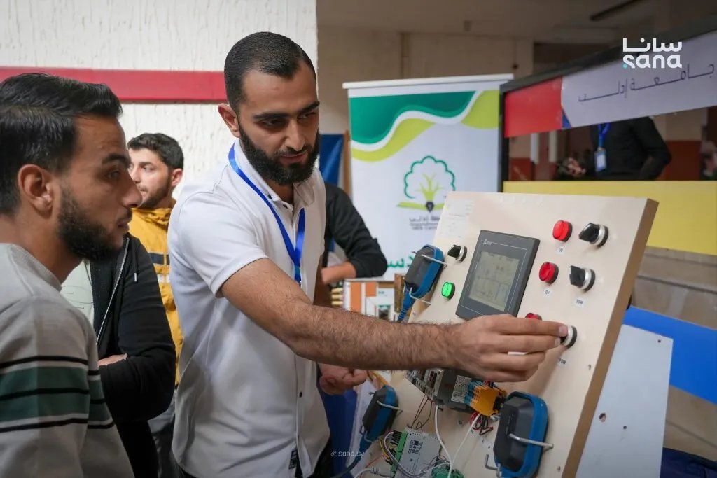 جامعة إدلب تبرز في معرض الهندسة الميكانيكية بدمشق بمشاريع مبتكرة