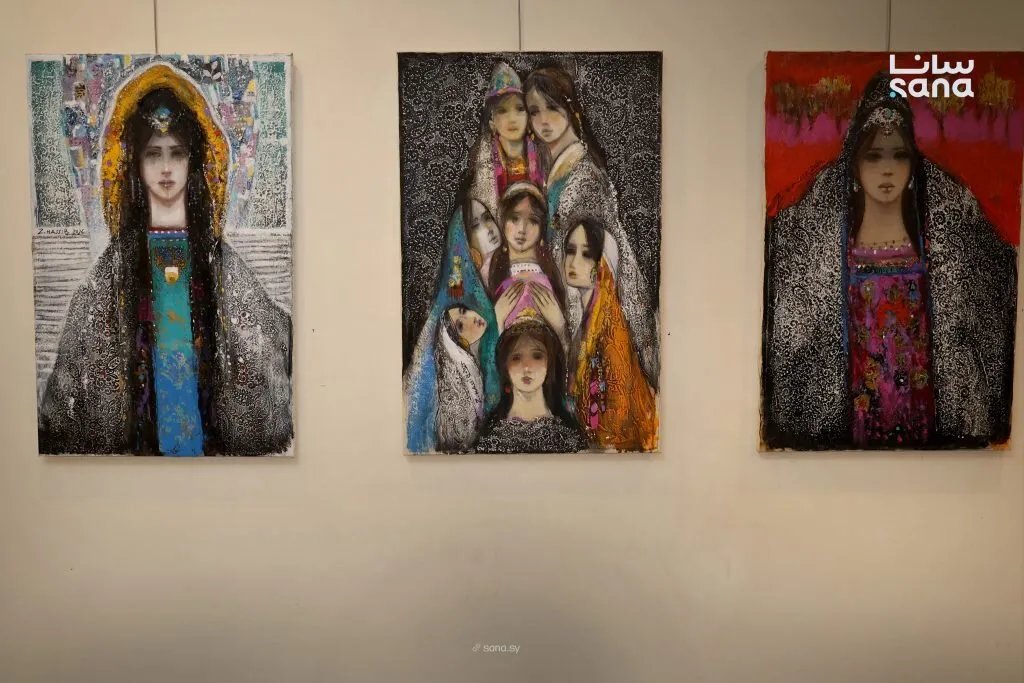 معرض جماعي في دمشق: فنانون سوريون يبعثون الأمل عبر صالة عشتار