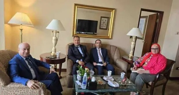 وزير النقل السوري يبحث مع البنك الإسلامي للتنمية دعم مشاريع البنية التحتية والتحول الرقمي في القاهرة