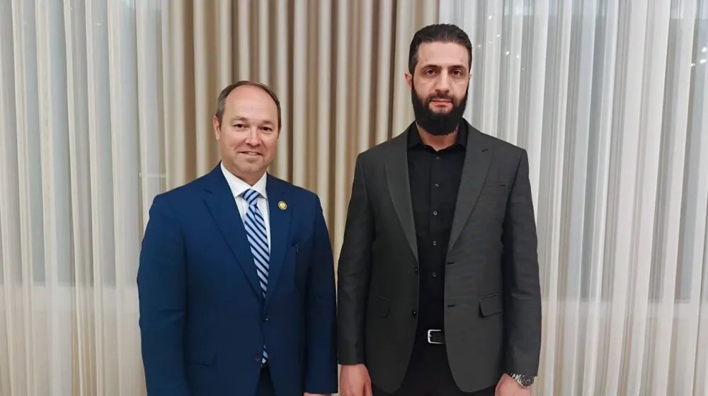 لقاءات أمريكية رفيعة في دمشق: عضو الكونغرس مارلين ستوتزمان تلتقي الرئيس الشرع