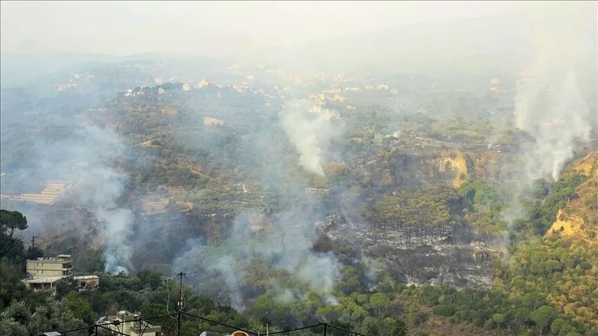 لبنان يثمن مبادرة سوريا للمساعدة في إخماد حرائق الجنوب الناجمة عن قصف إسرائيلي