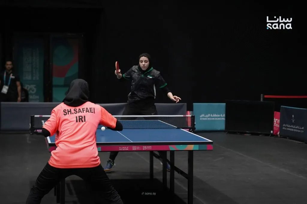 هند ظاظا تتألق في ألعاب التضامن الإسلامي وتصل إلى نصف نهائي كرة الطاولة