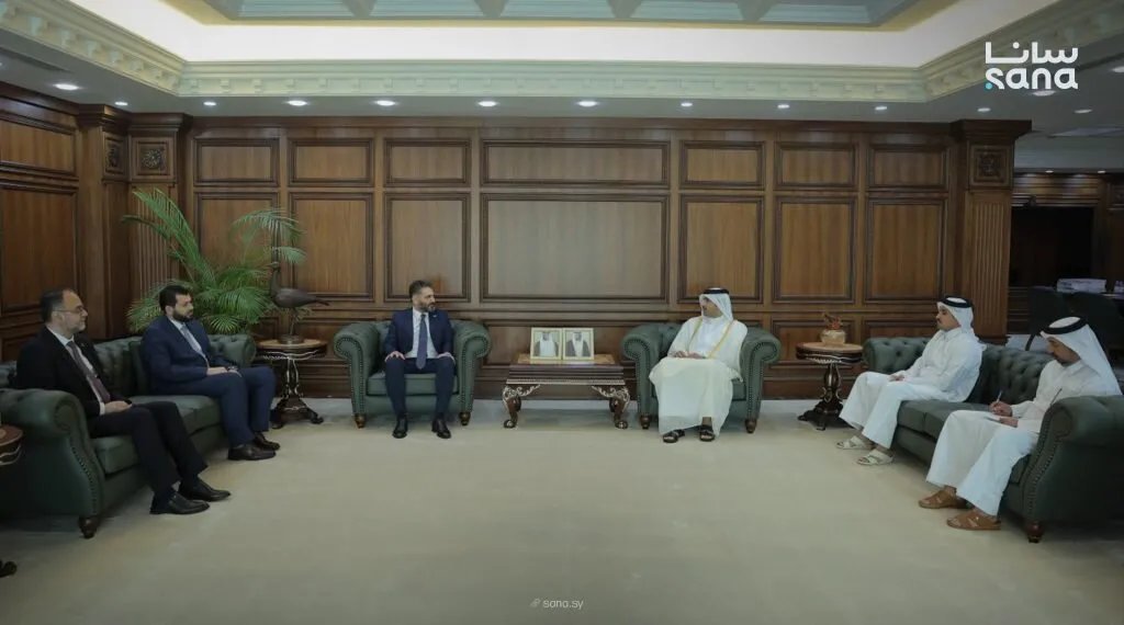 وزير الثقافة السوري والقطري يبحثان تعزيز التعاون الثقافي في الدوحة
