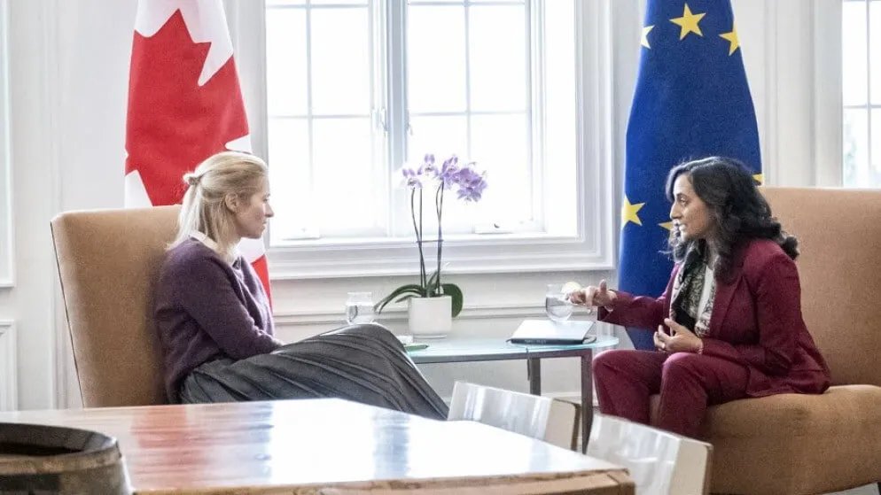 الاتحاد الأوروبي وكندا يجددان التزامهما بدعم إعادة إعمار غزة وتعزيز حل القضية الفلسطينية