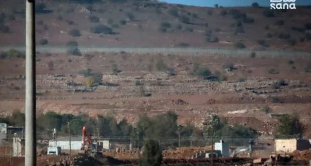 توغل إسرائيلي وجرف للأراضي الزراعية في قرية صيدا الحانوت بريف القنيطرة