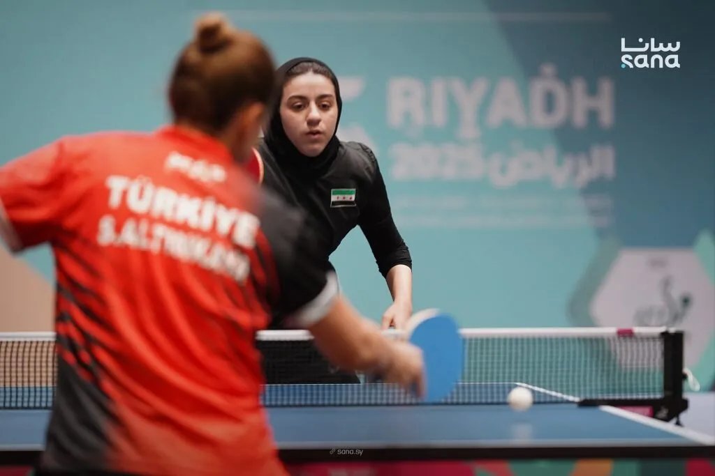 هند ظاظا تتألق وتصل إلى نهائي كرة الطاولة في دورة ألعاب التضامن الإسلامي بالرياض