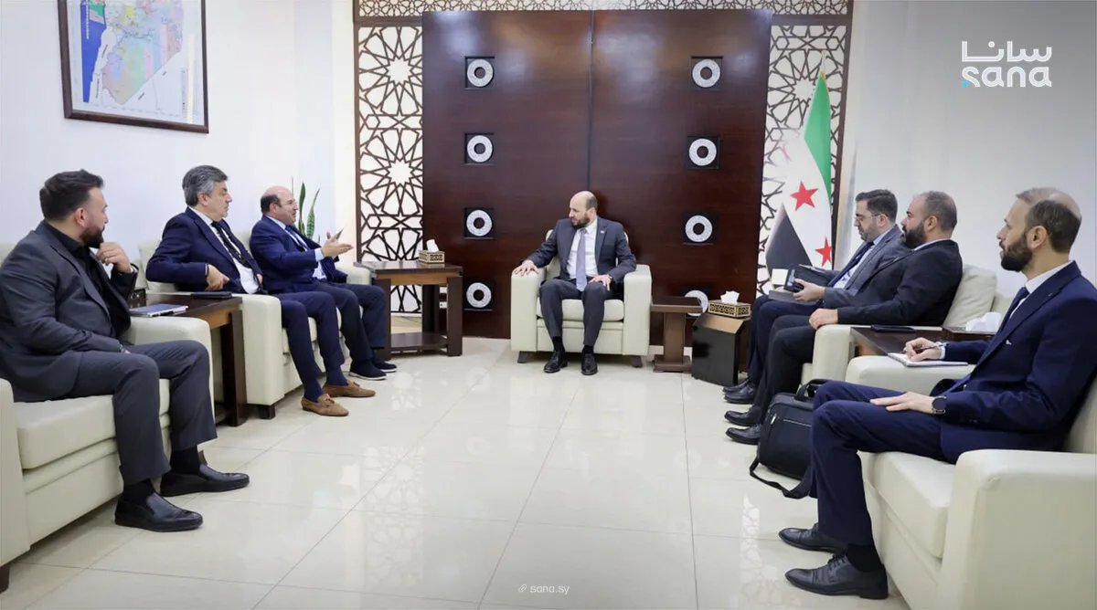 وزير الطاقة يبحث مع «UNIGAZ» فرص الاستثمار والتعاون في قطاع الطاقة السوري