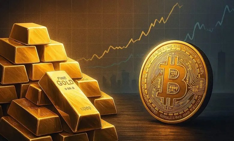 العملات الرقمية تدخل معركة الذهب: عصر جديد للاستثمار يتشكل